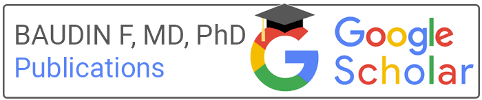 Google Scholar Baudin F Md Phd