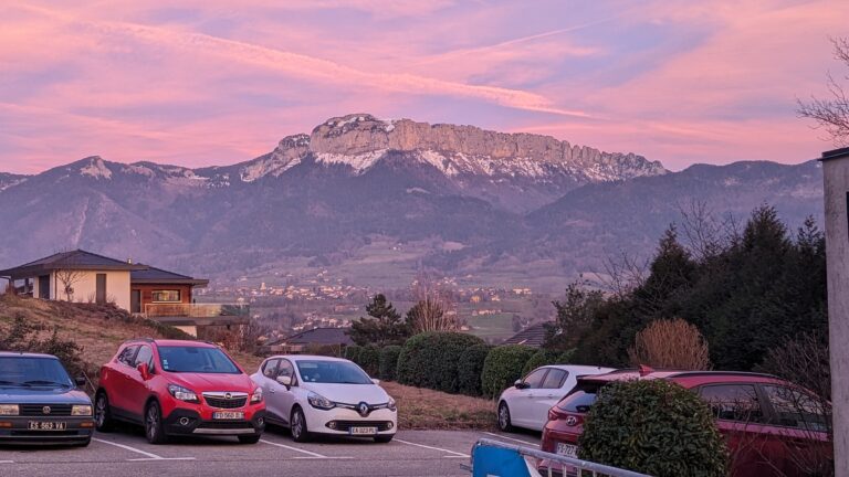 Vue clinique d'Argonay Parmelan